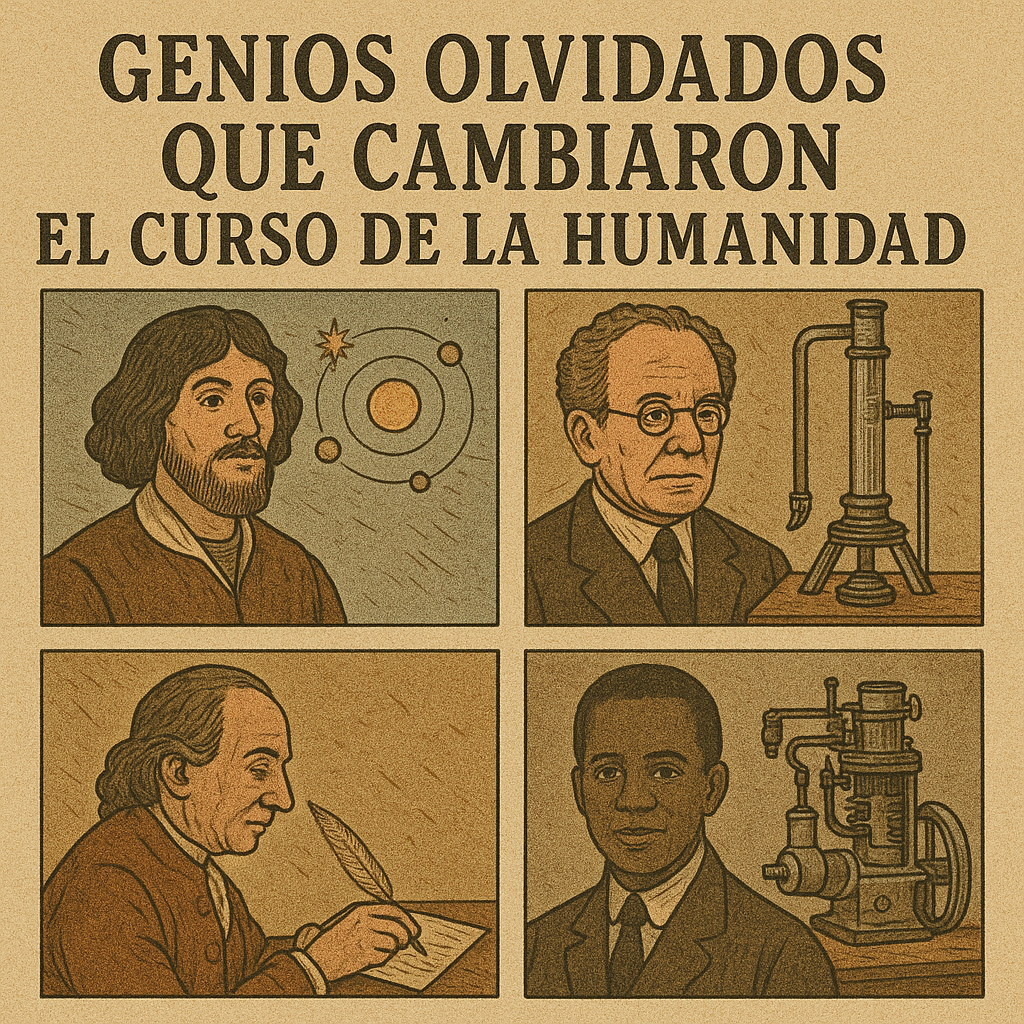 🧠✨ Genios Olvidados que Cambiaron el Curso de la Humanidad