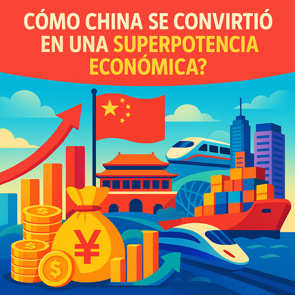 🇨🇳💹 Cómo China se Convirtió en una Superpotencia Económica